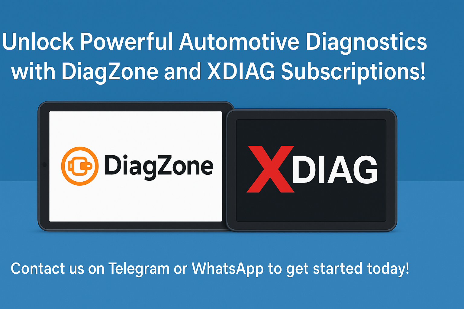 Unlock Powerful Automotive Diagnostics with DiagZone and XDIAG Subscriptions!